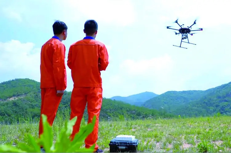 未央无人机倾斜摄影巡检拍摄